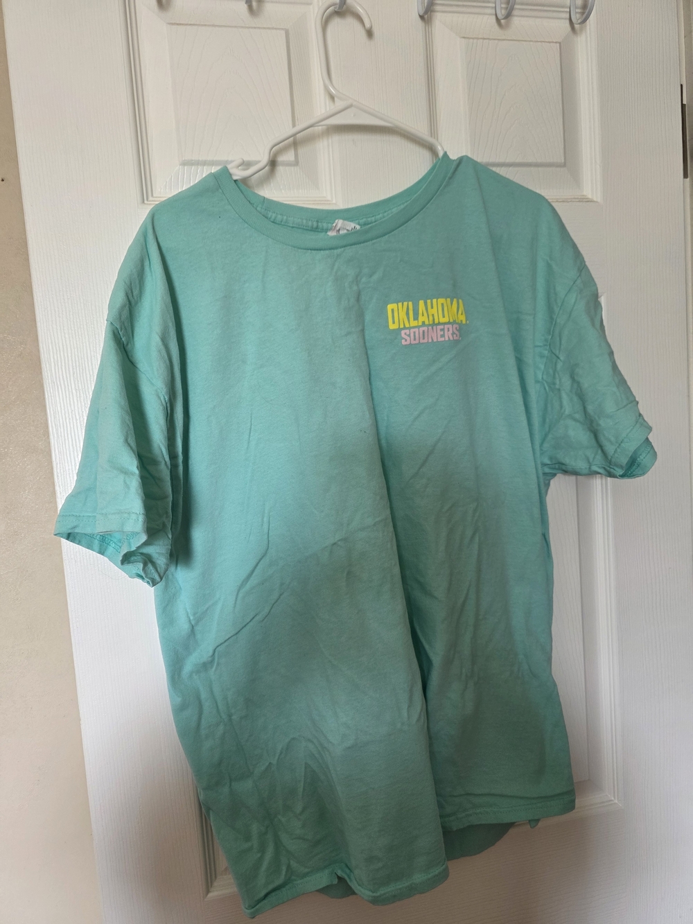 Oklahoma Sooners Kids Teal Short-Sleeve Tee